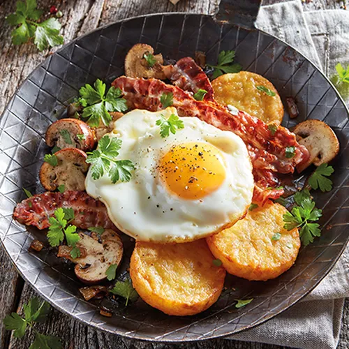 Hüttenschmaus mit Rösti